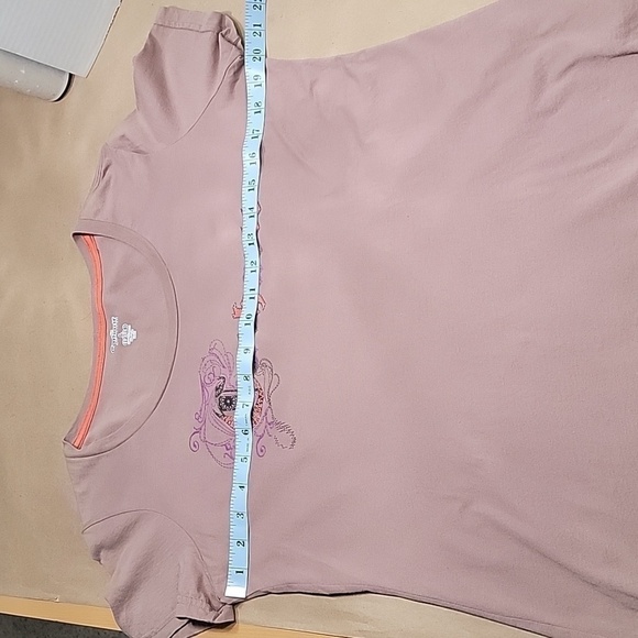 Carhartt, Size L, Purplish-Brown Logo Tee Shirt, Short Sleeve, Excellent Cond. - Picture 6 of 9